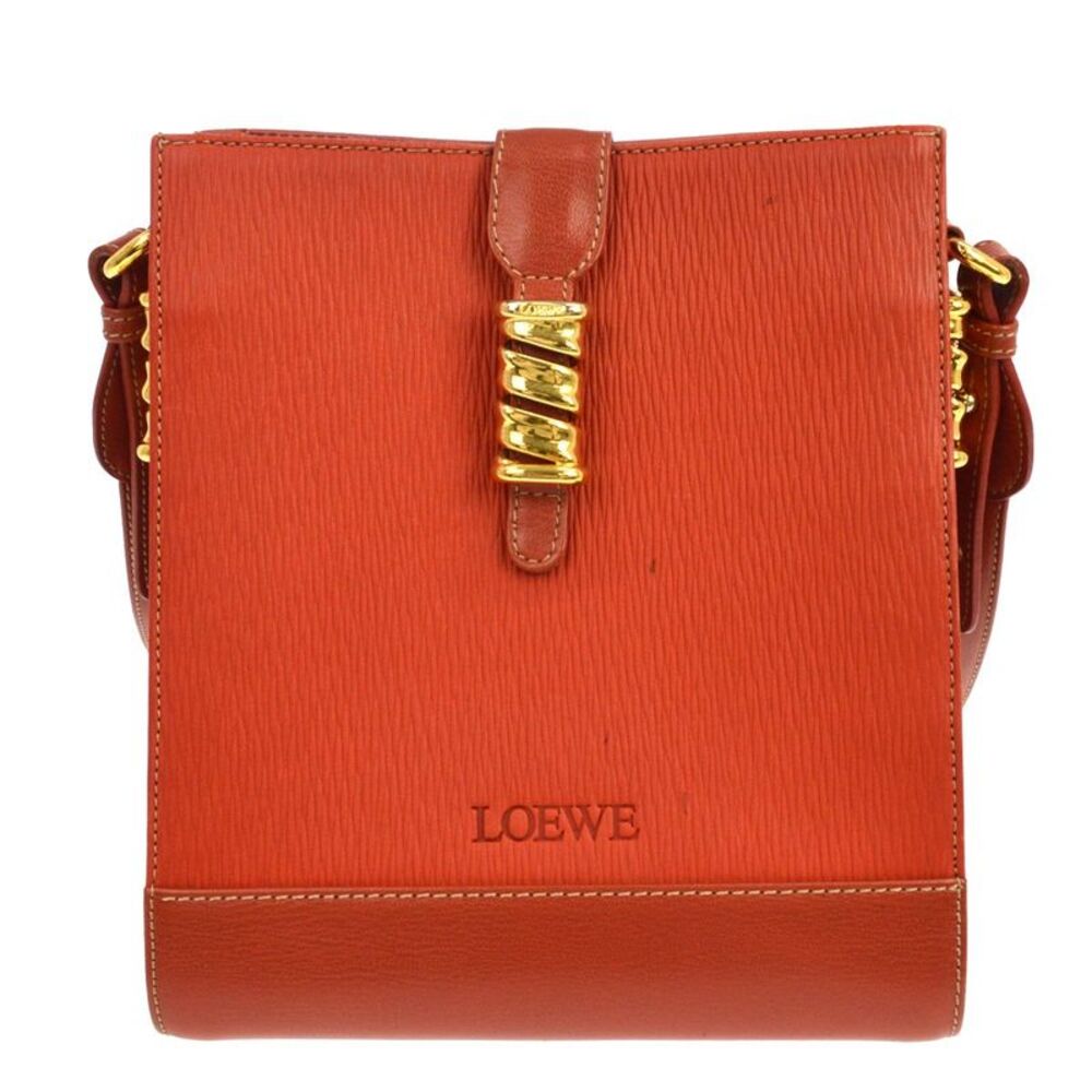 Loewe Velazquez Shoulderbag Leather Red Leather Shoulder Bag Bag